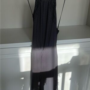 Elegant Black and White Women's Dress